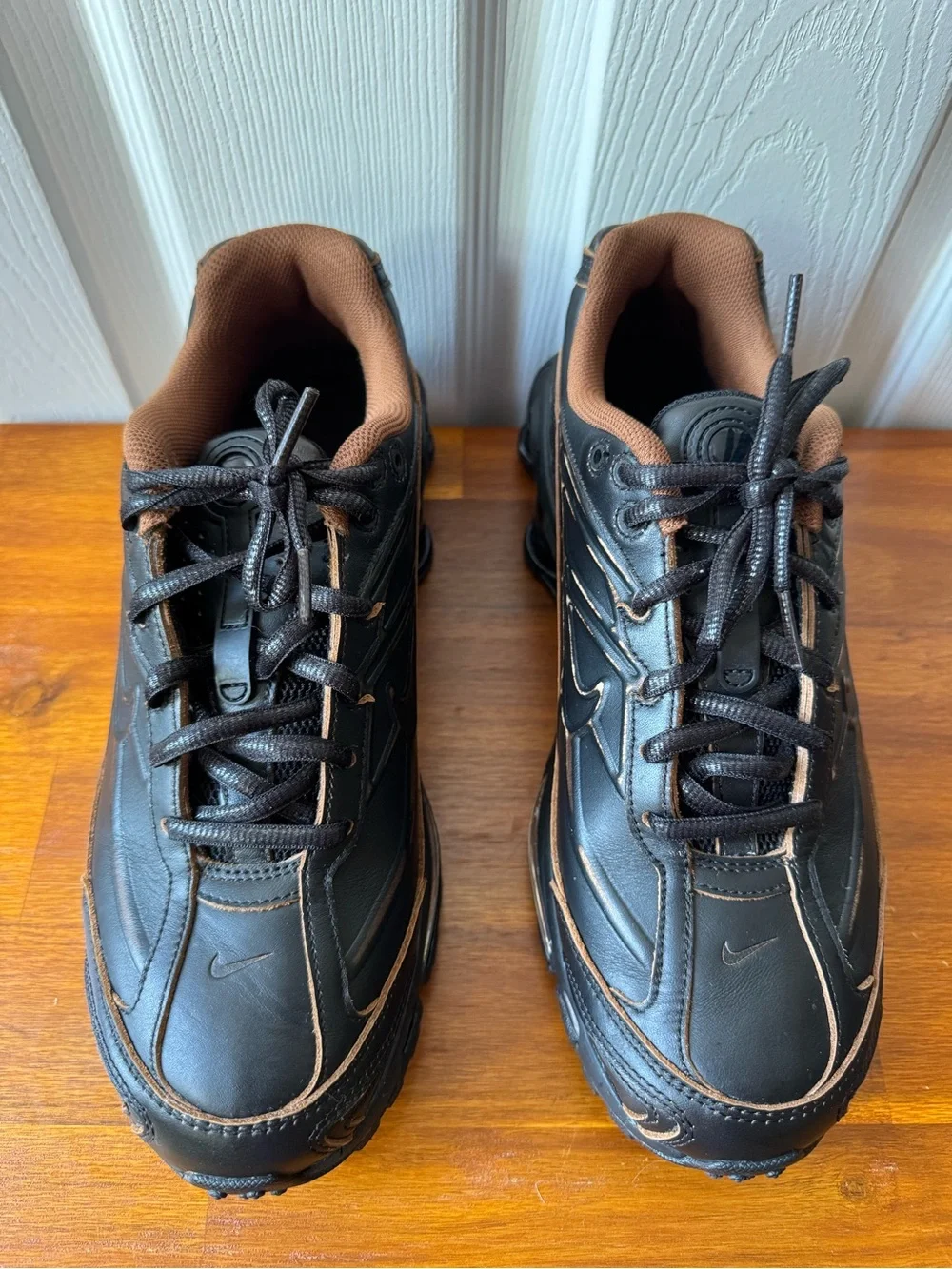 Nike Shox Ride 2 Premium Sneakers coated in brown